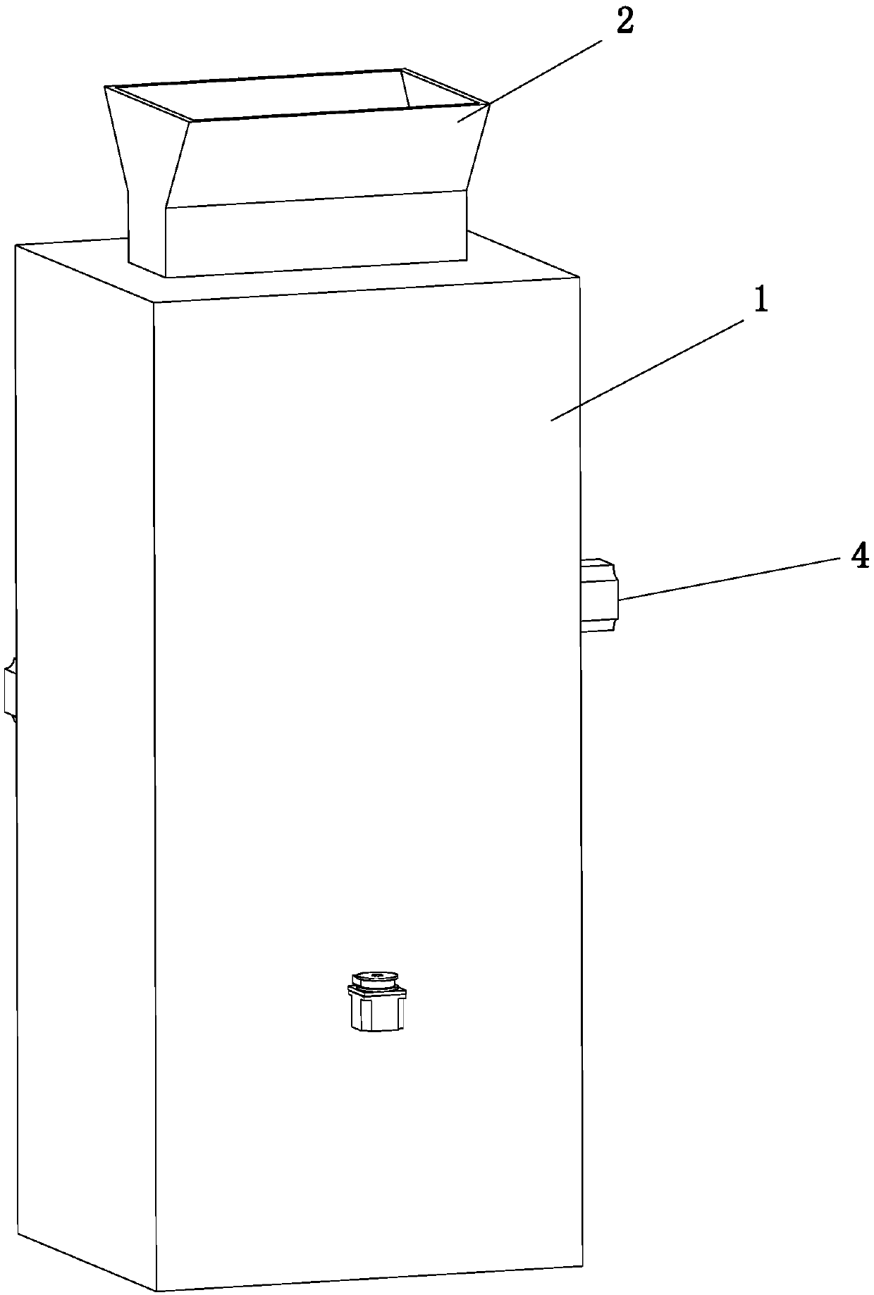 Medicine crushing and grinding mechanism