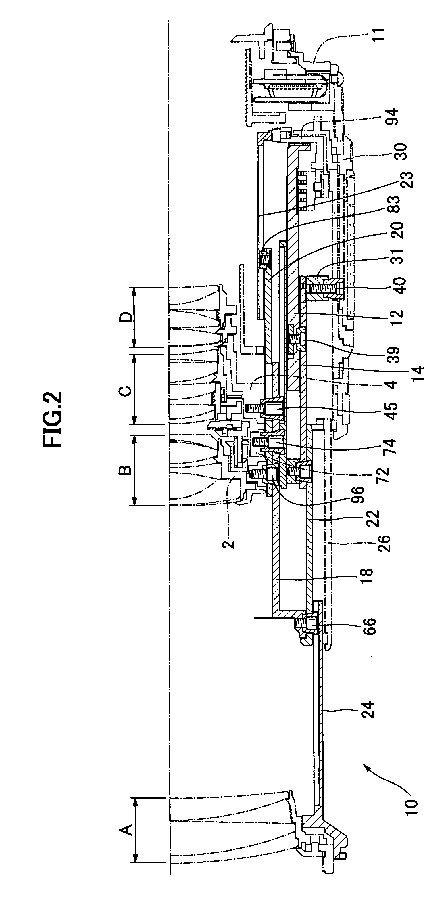 Inner focusing zoom lens barrel