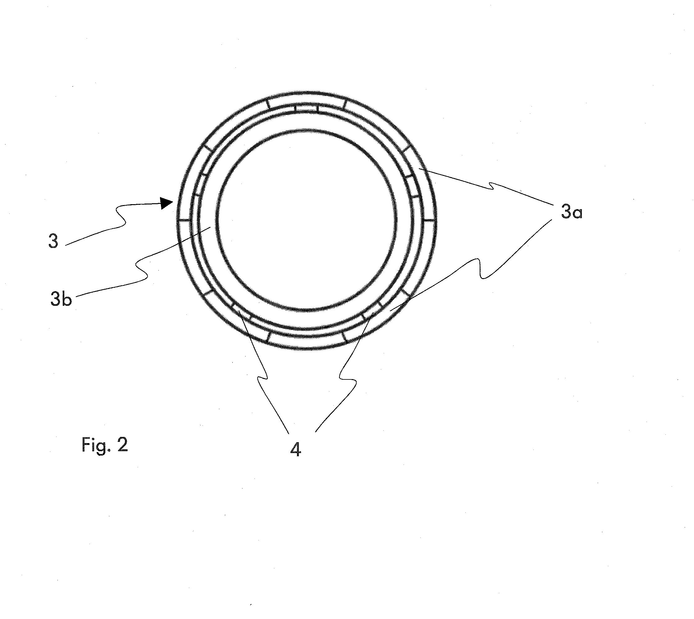 Arrangement on a component of a motor vehicle