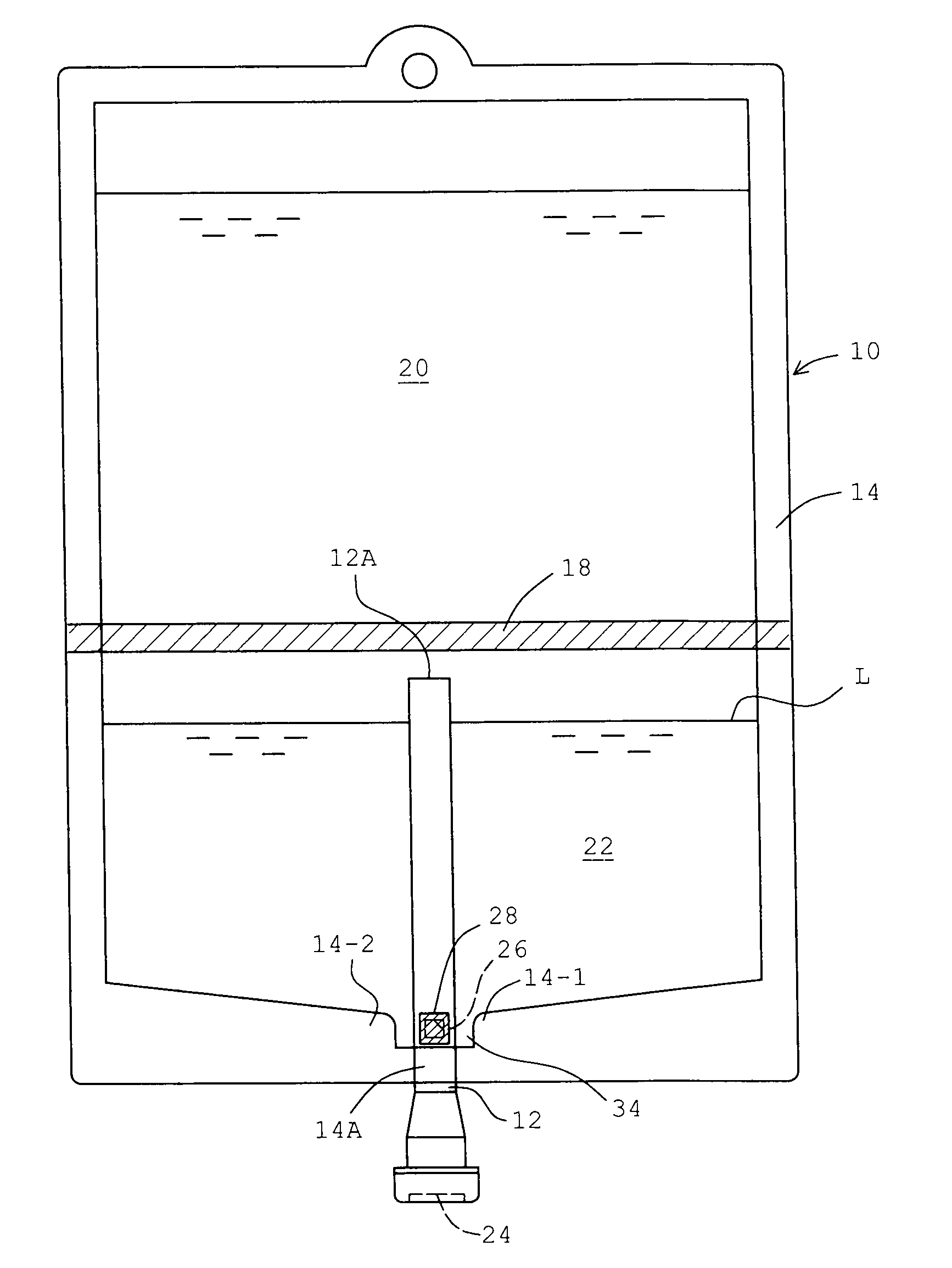 Multi-chamber container