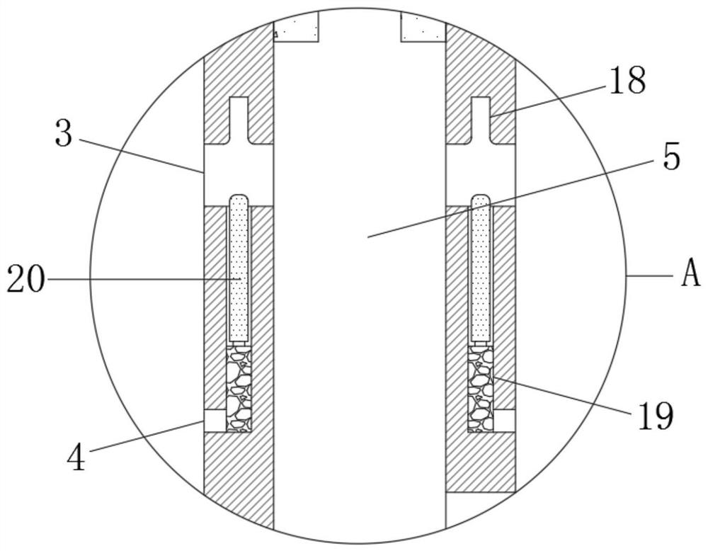 Automatic lifting type power distribution cabinet capable of preventing water logging