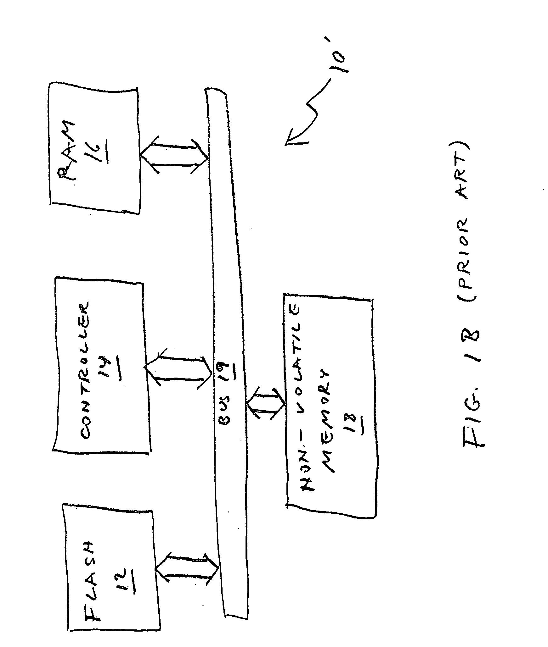 Flash memory management method that is resistant to data corruption by power loss