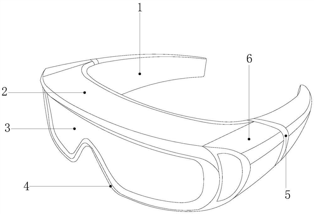 A kind of smart glasses based on preset dynamic characteristics and reverse action principle