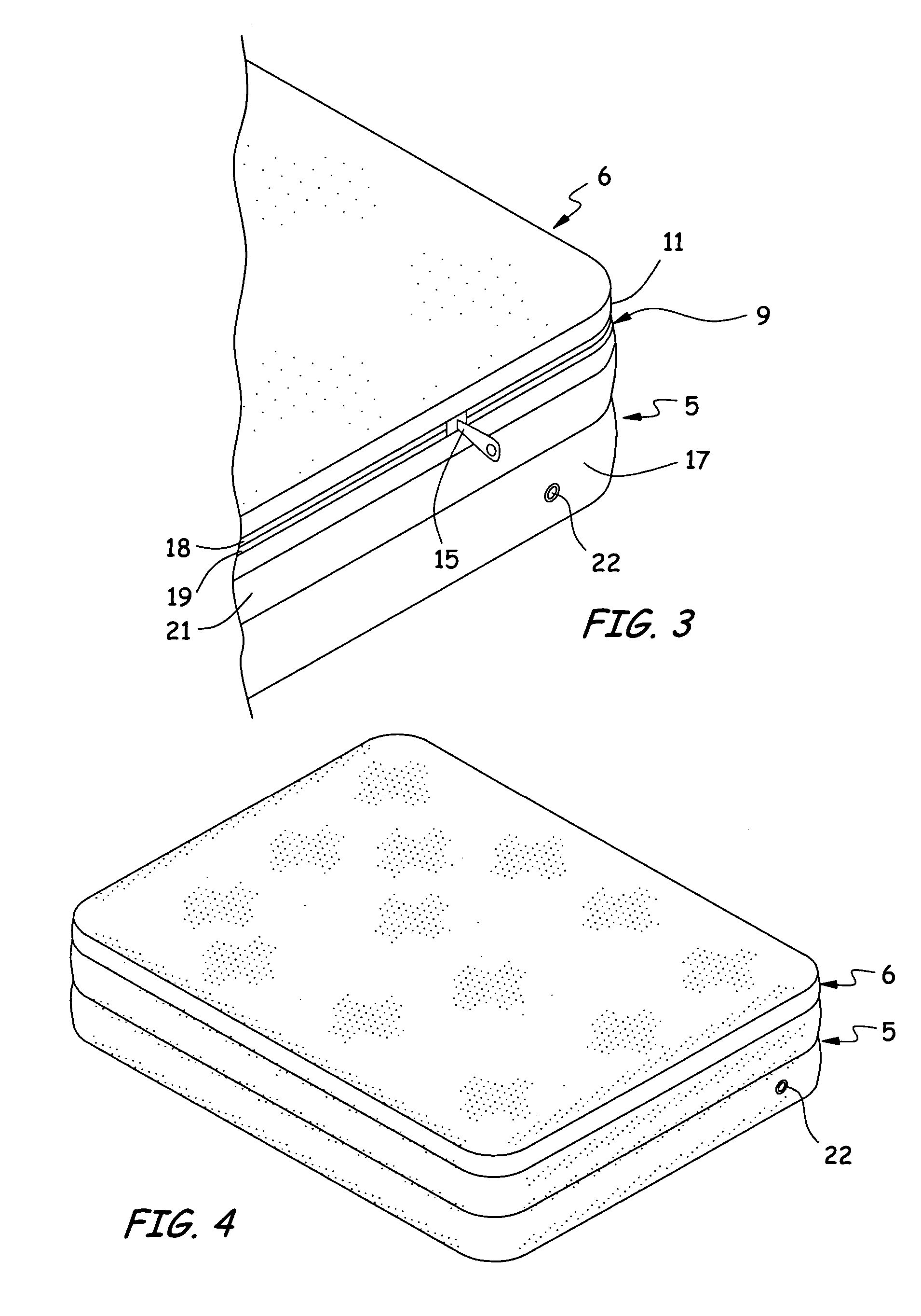 Air mattress with quilted pillow top