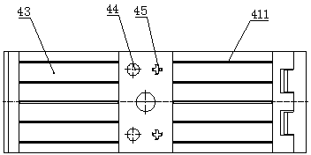 Double-ring self-locking type feeder clamp