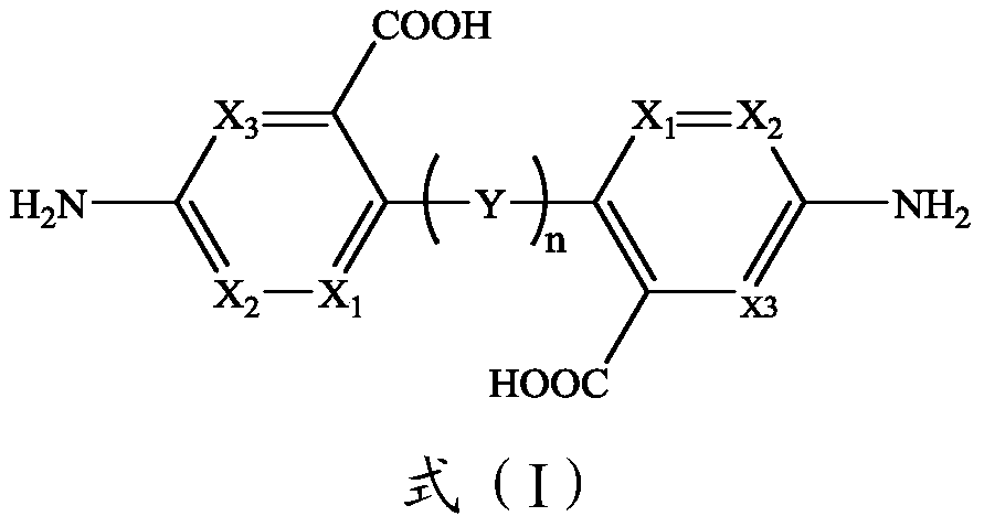 Diamine compound as well as preparation method and application thereof