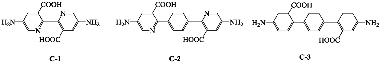 Diamine compound as well as preparation method and application thereof