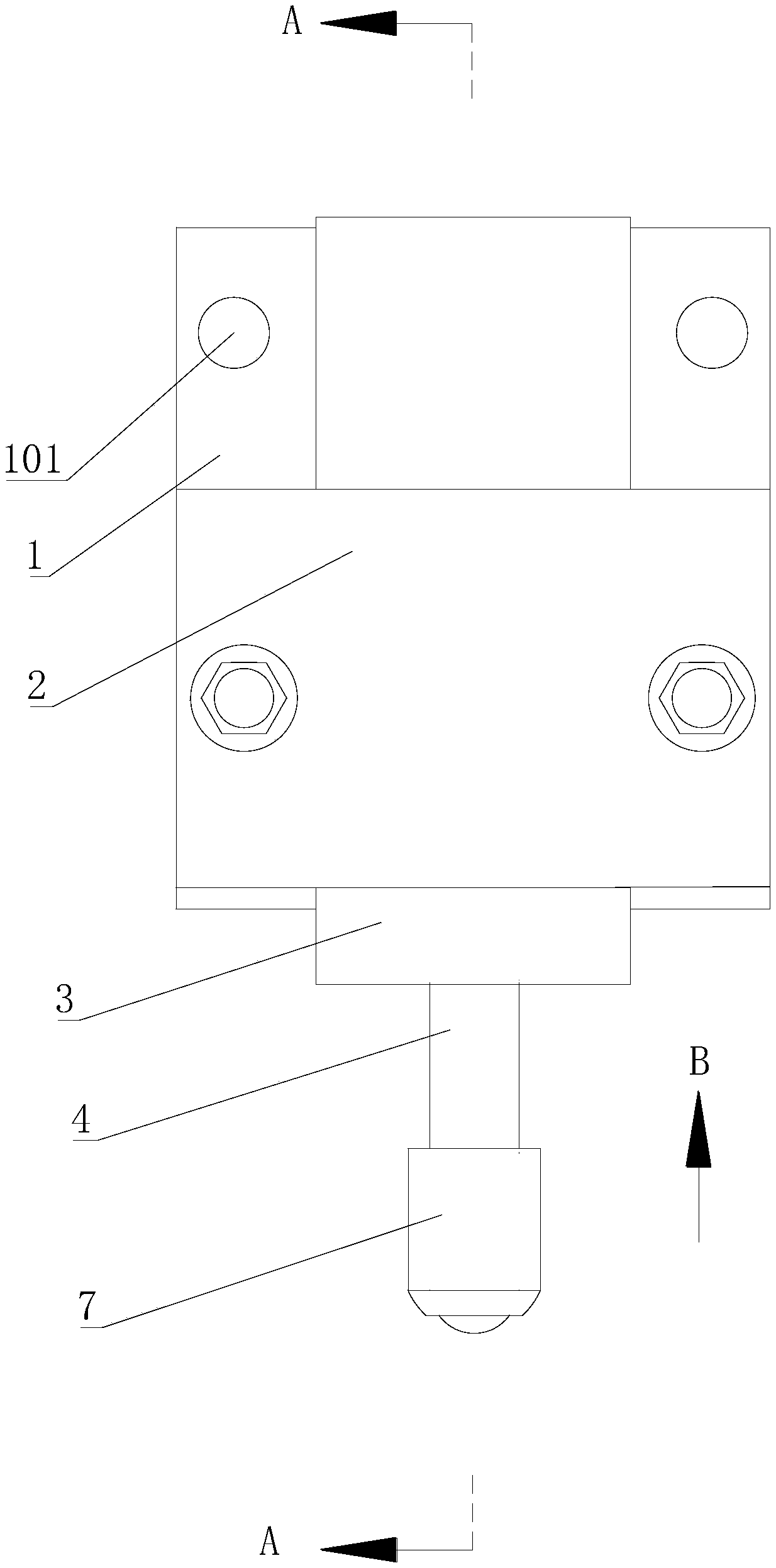 Anti-electric erosion grounding device for variable frequency motor bearings