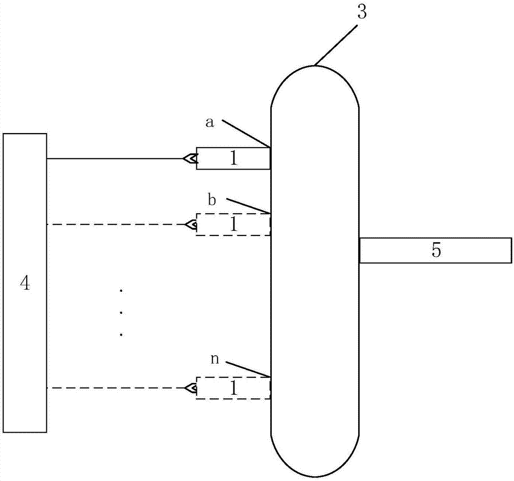 Method for measuring content of free hemoglobin by multi-position transmission spectrum and fluorescent spectrum