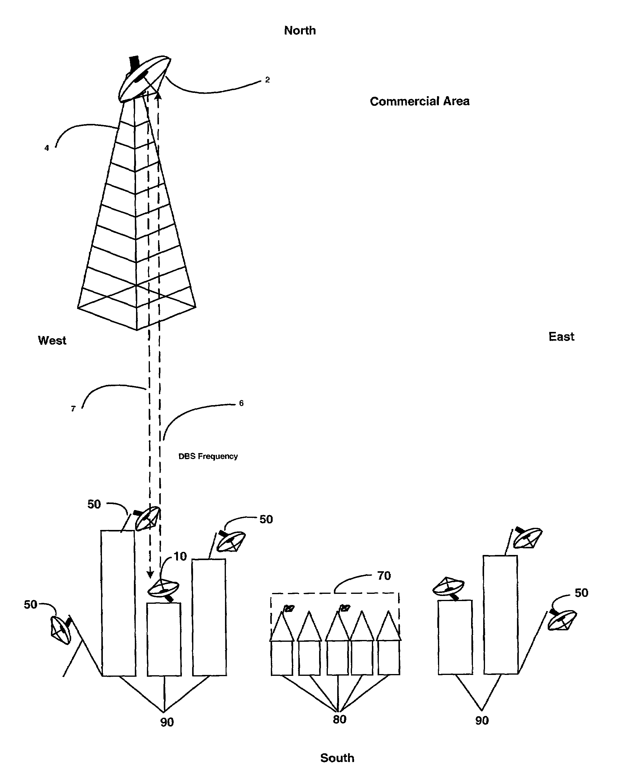 System, apparatus and method for single-channel or multi-channel terrestrial communication