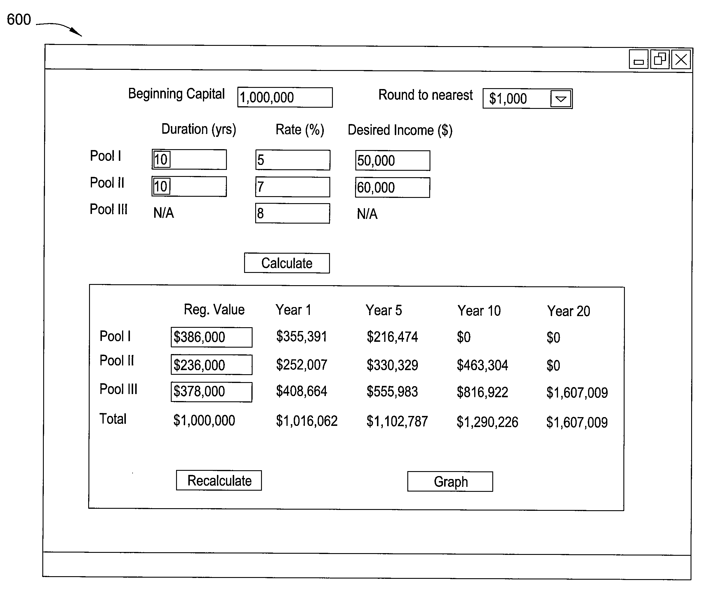 Investment portfolio allocation