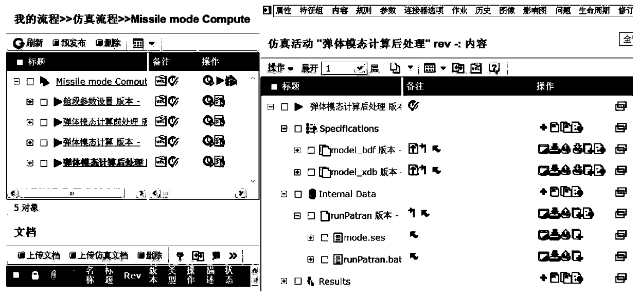 Development Method of Standardized Tool for Modal Calculation of Air Defense Missile