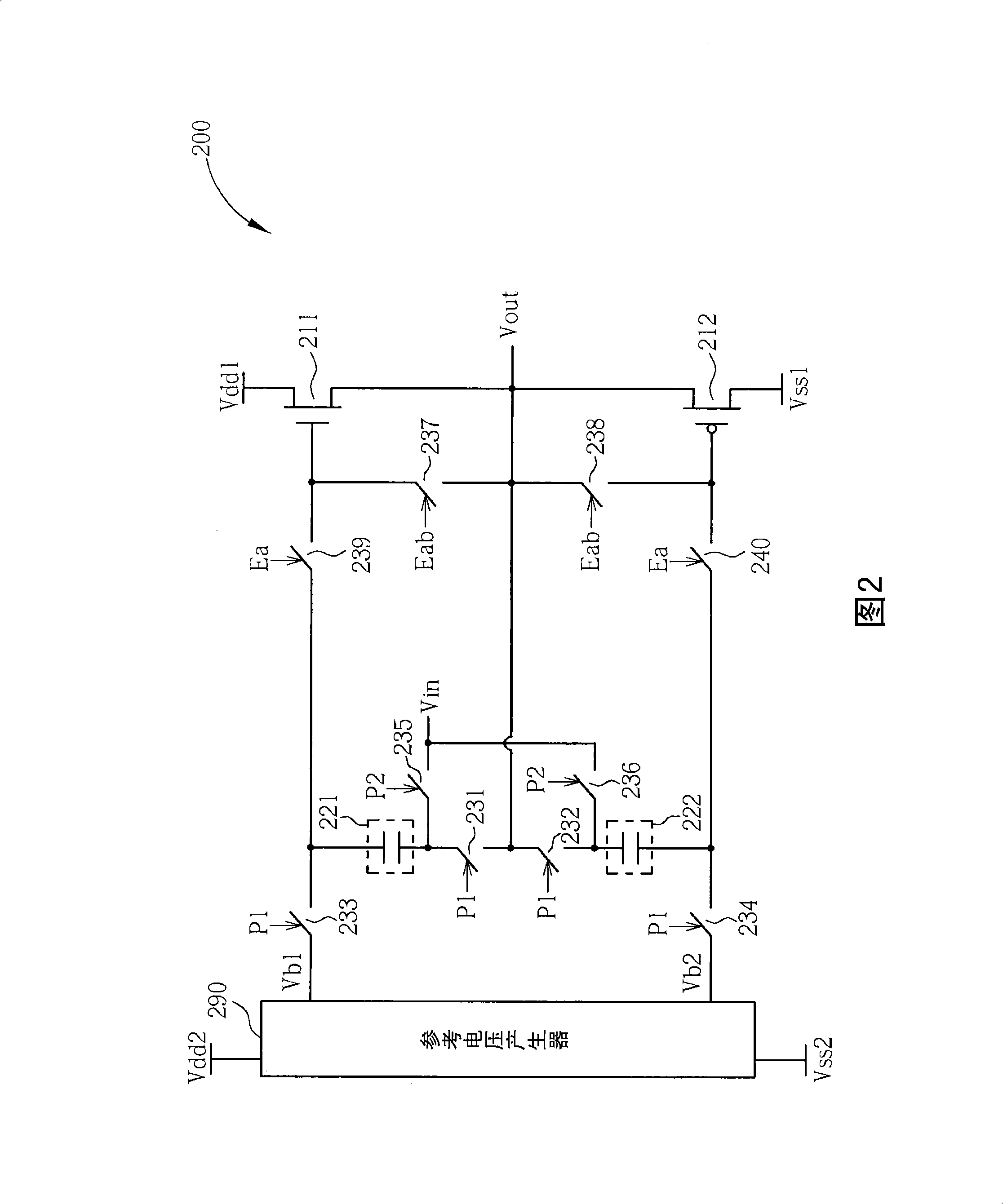 Simulation buffer with voltage compensation mechanism