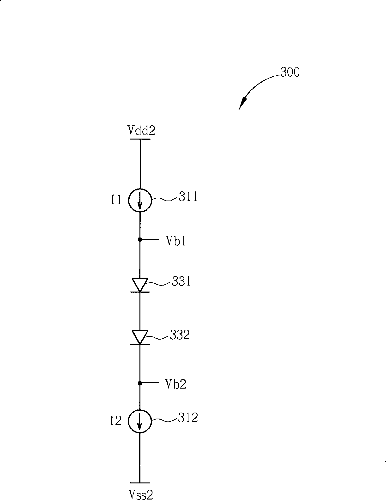 Simulation buffer with voltage compensation mechanism