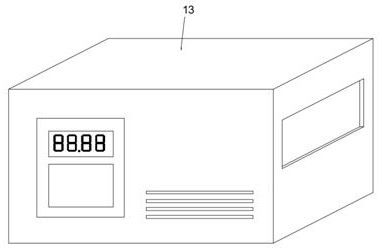 Concrete crack resistance detection machine for building civil engineering