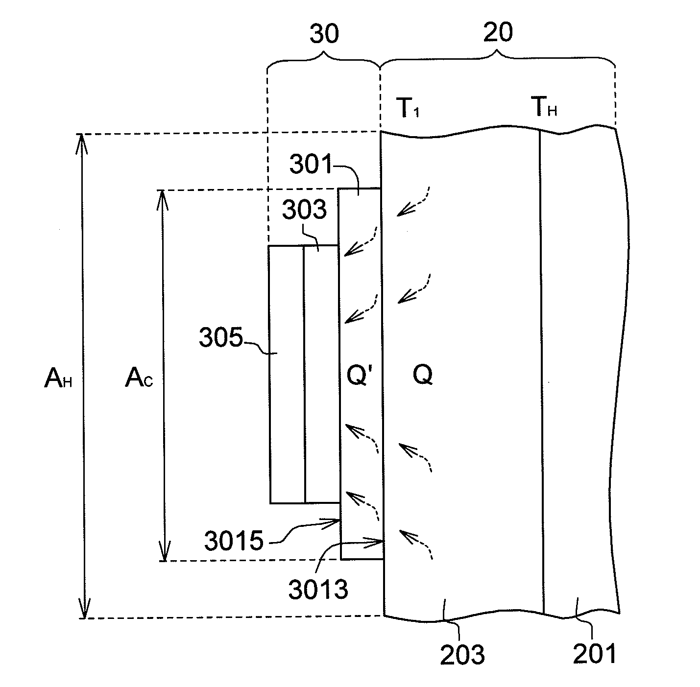 Thermoelectric generator apparatus with high thermoelectric conversion efficiency