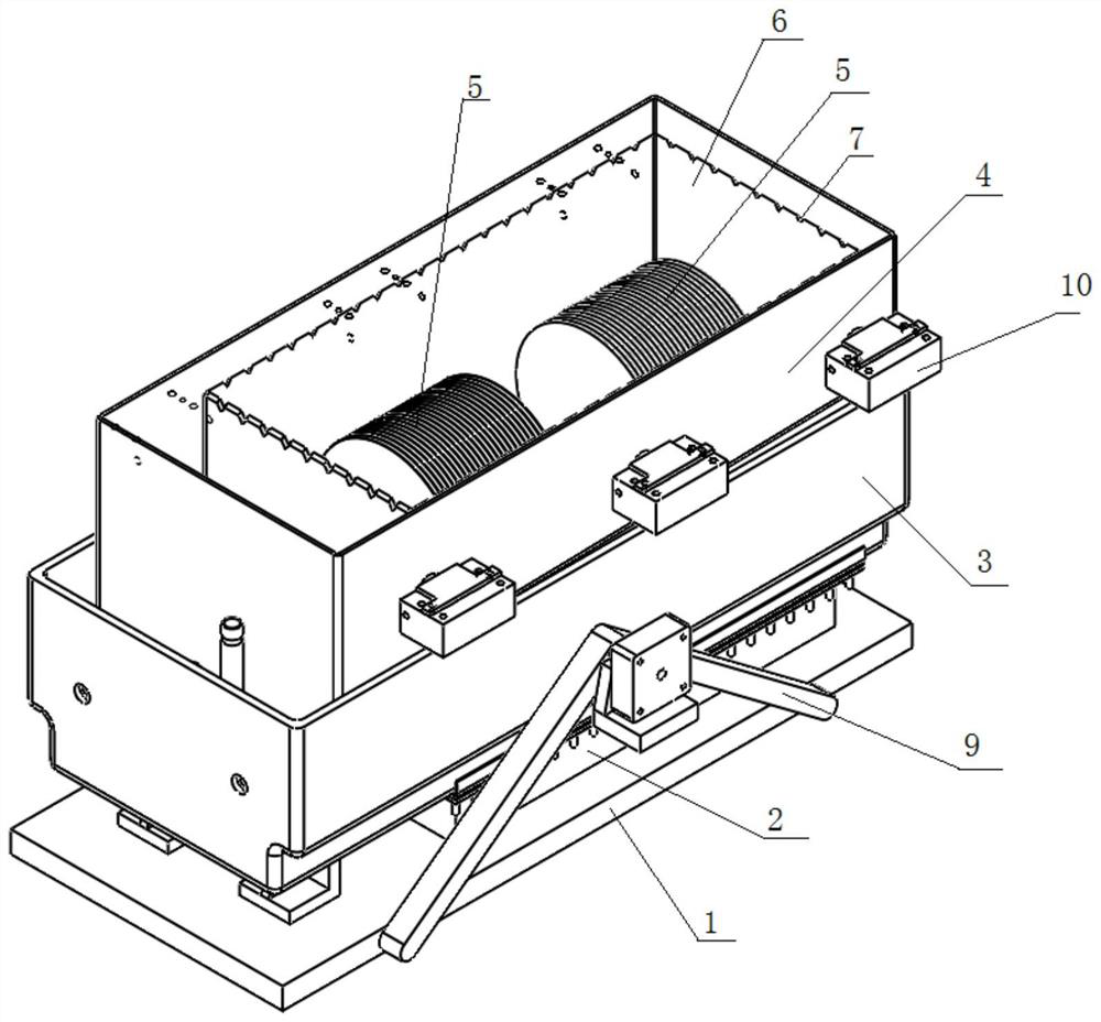 Double-layer megawave cleaning system