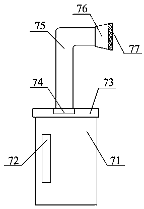 Crankshaft polishing support device with self-cleaning function
