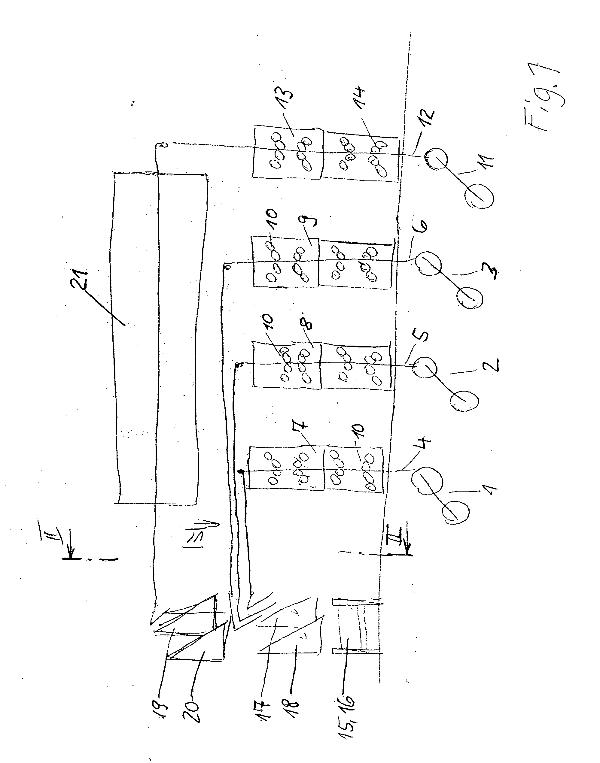 Printing press and method for the production of newspapers