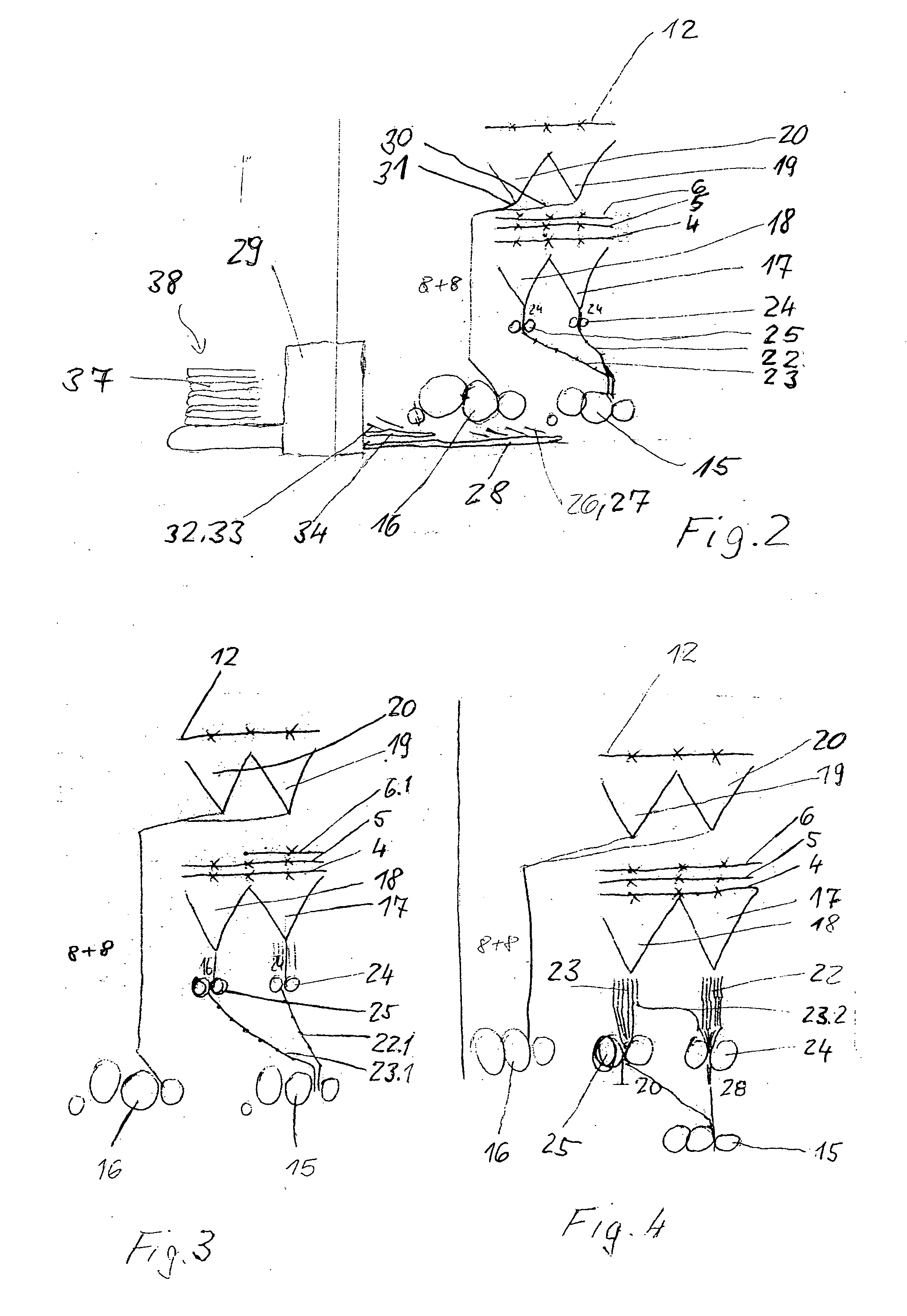 Printing press and method for the production of newspapers
