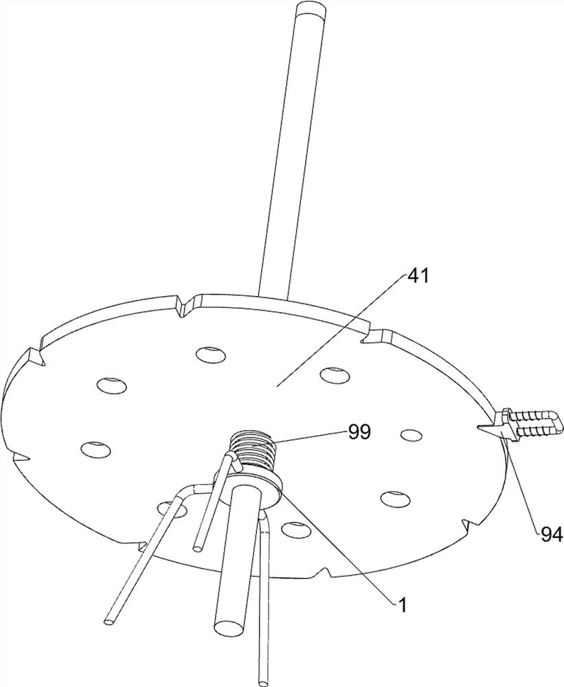 A closed gynecological vaginal expanding rod storage device