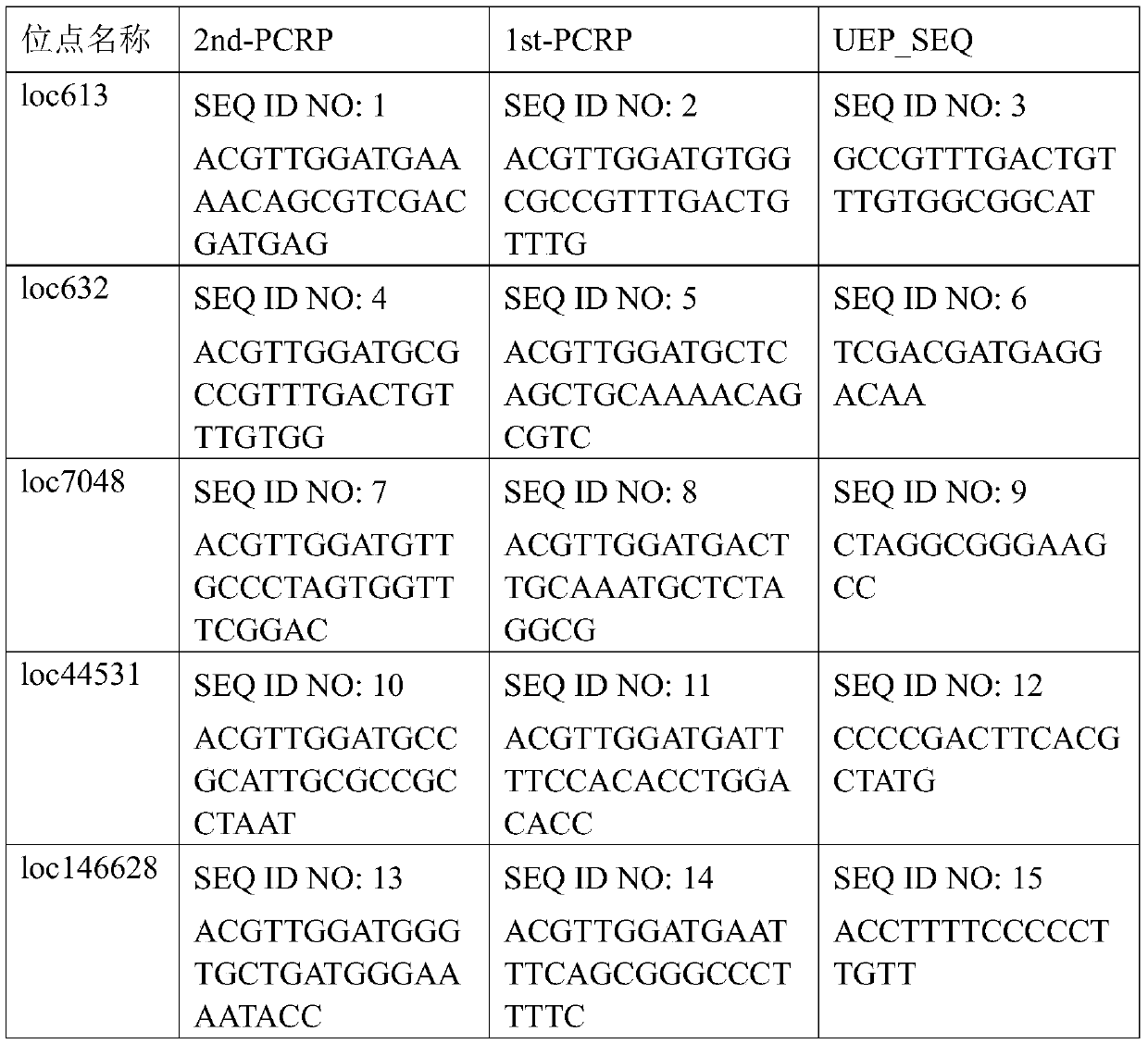 EB virus typing kit based on detection of variable sites