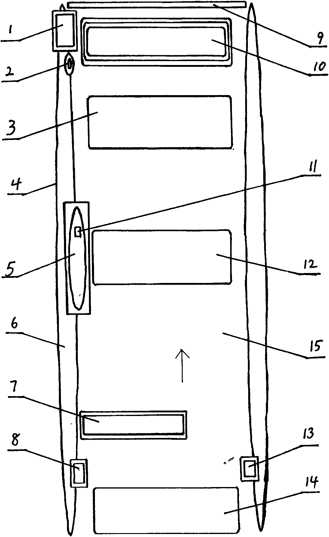 Highway toll station dynamic weighting apparatus controlling and managing system