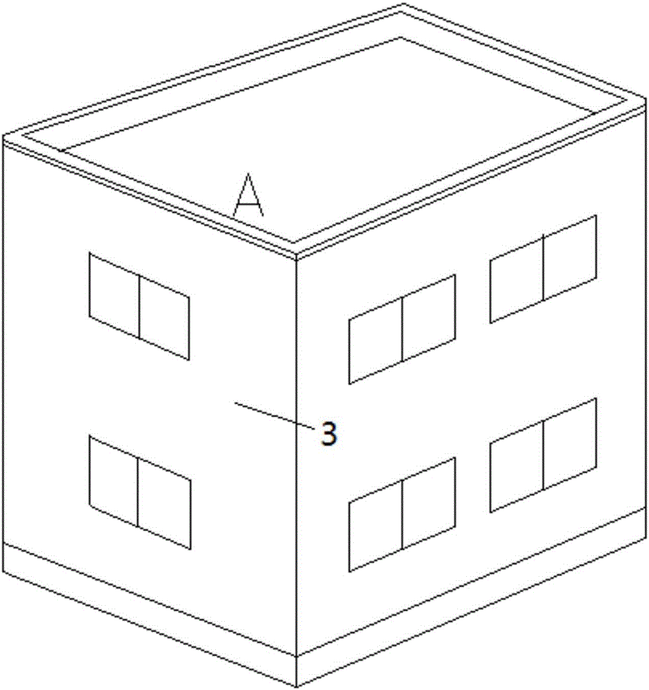 Preparation and construction methods of assembled foam concrete slab enclosure wall