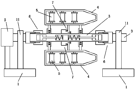 Large disc stranding machine