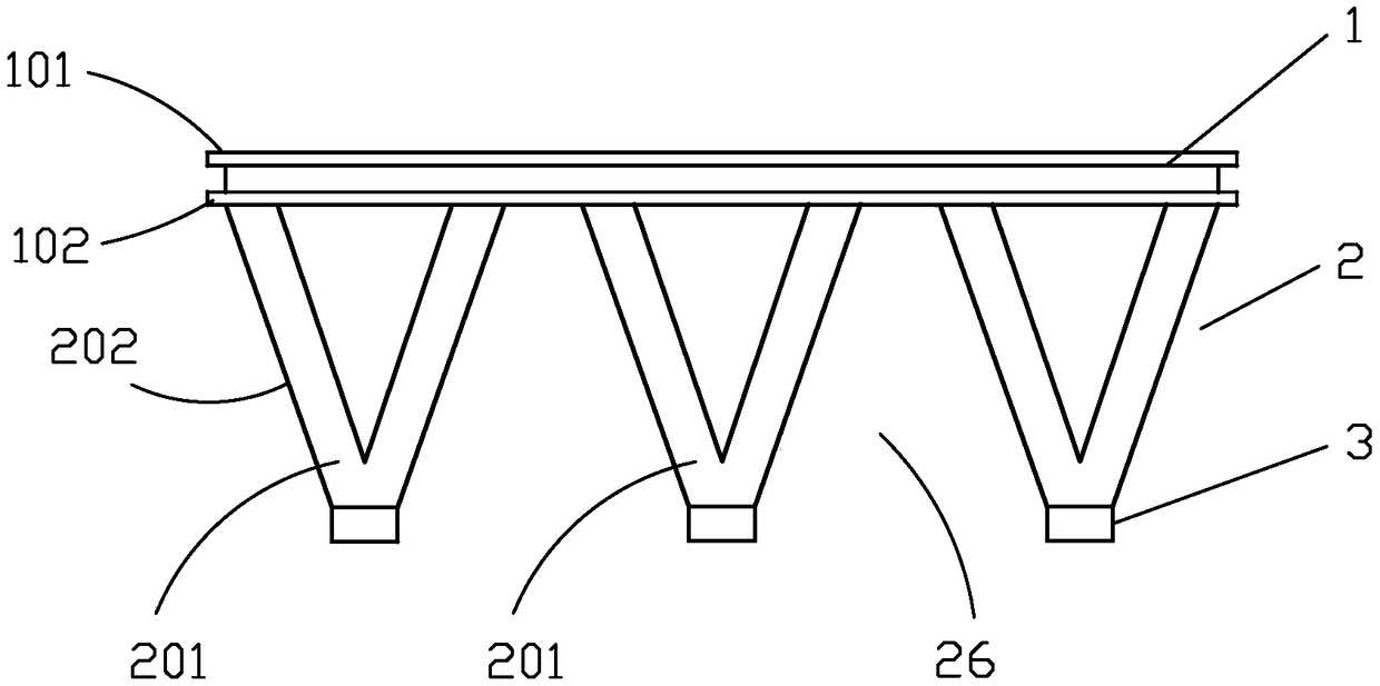 Treatment method combining mechanical pressing, compacting, draining and consolidating of soil body with digging, modifying and strengthening of original soil