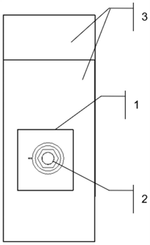 Bolt detection device and system based on double-ring patch antenna with label