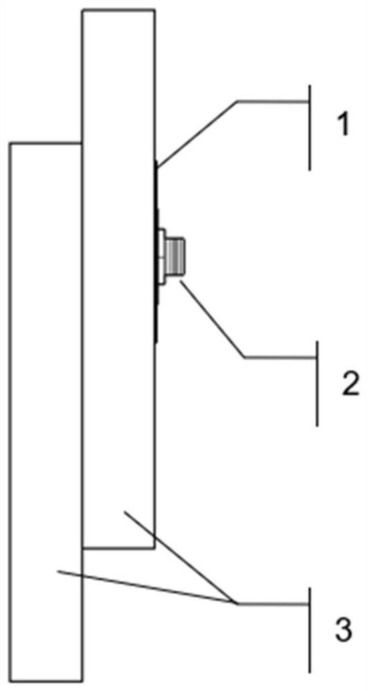 Bolt detection device and system based on double-ring patch antenna with label