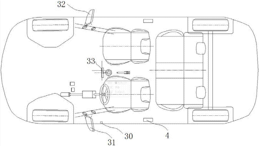 Intelligent cab control method and device with self-adaptation to posture of driver