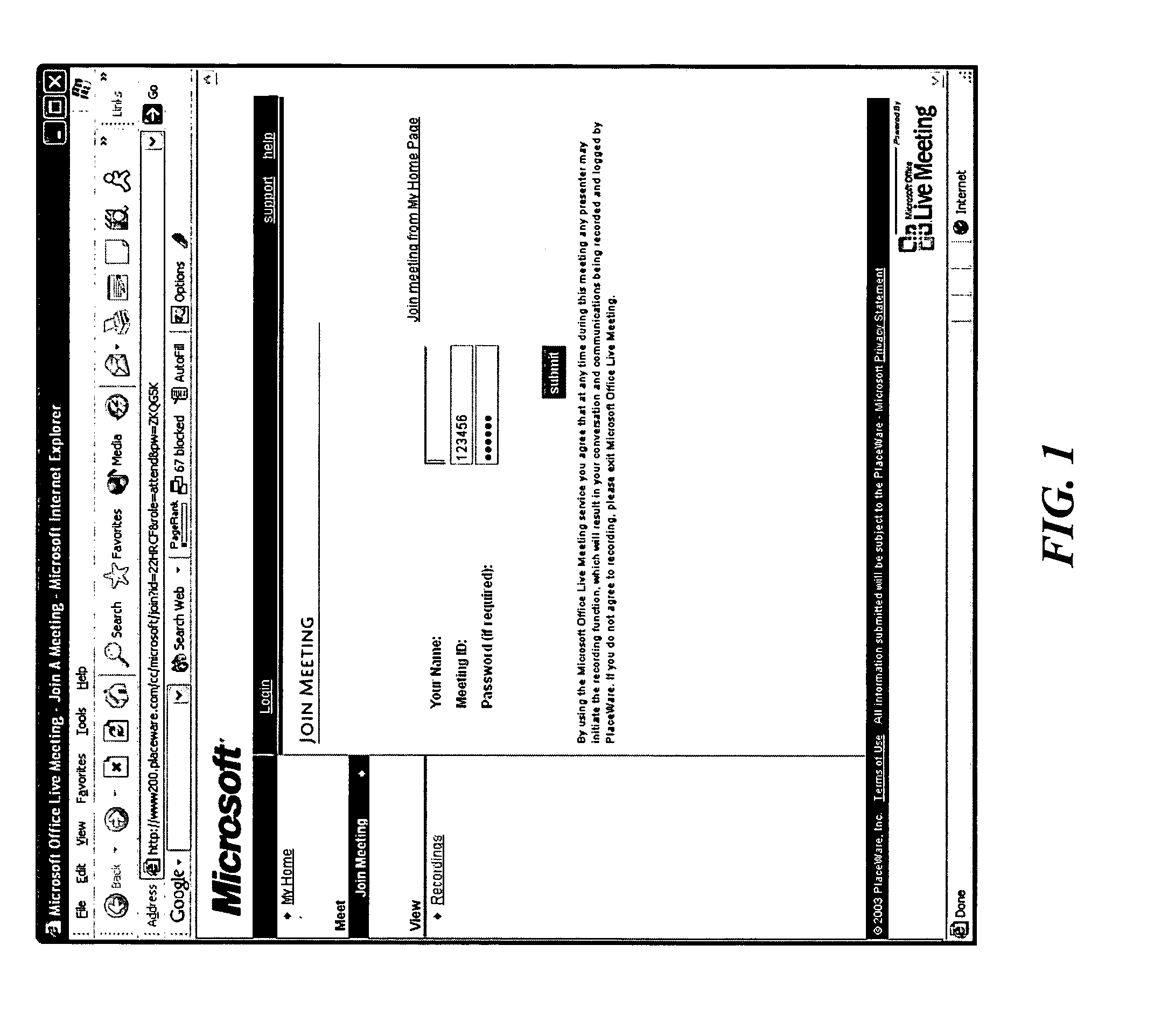Method and system for installing applications via a display page