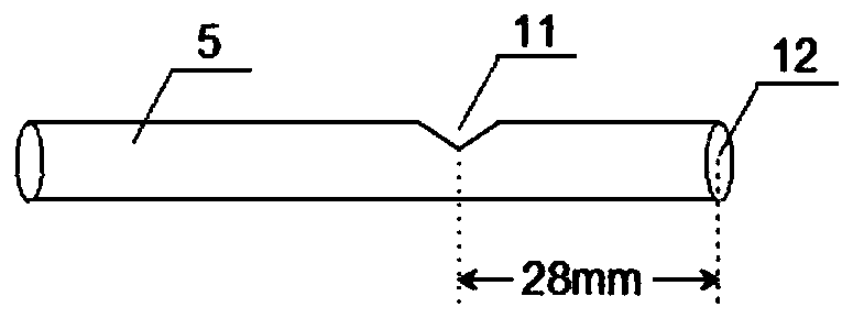 Ultrasonic-based material melting point measuring device