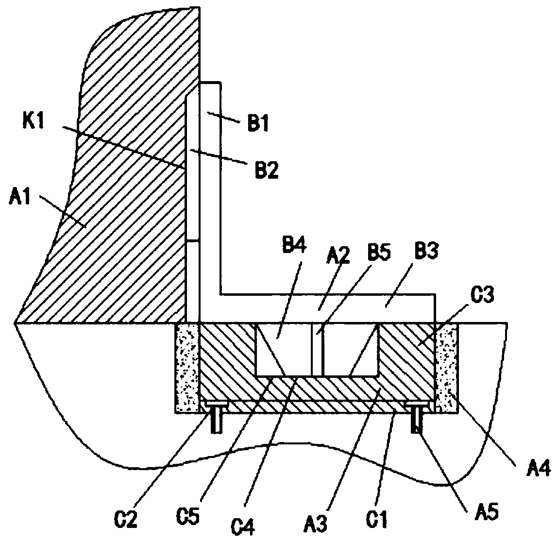 Preparation technology of escalator component