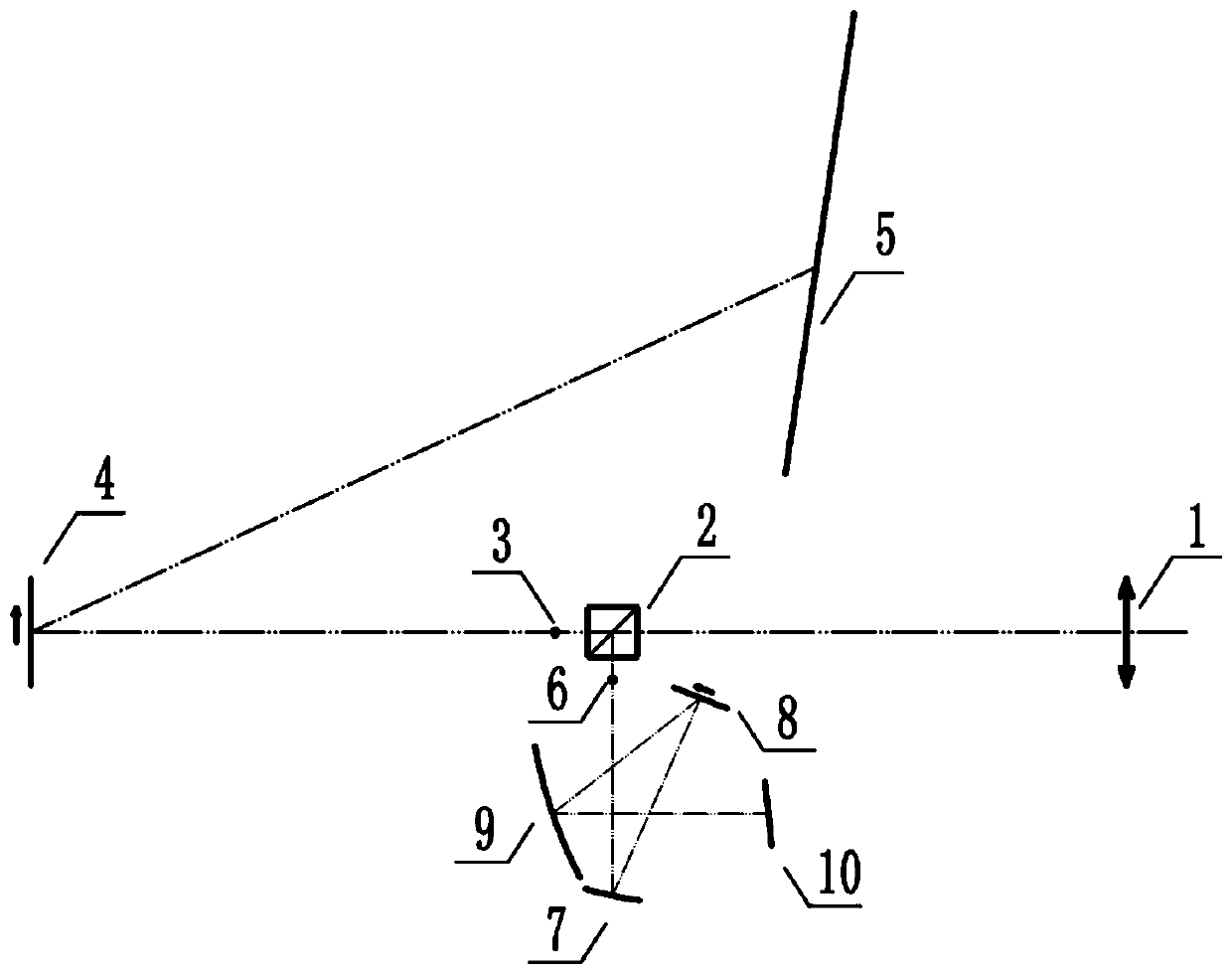 Light-splitting dispersion device for inductively-coupled plasma emission spectrometer