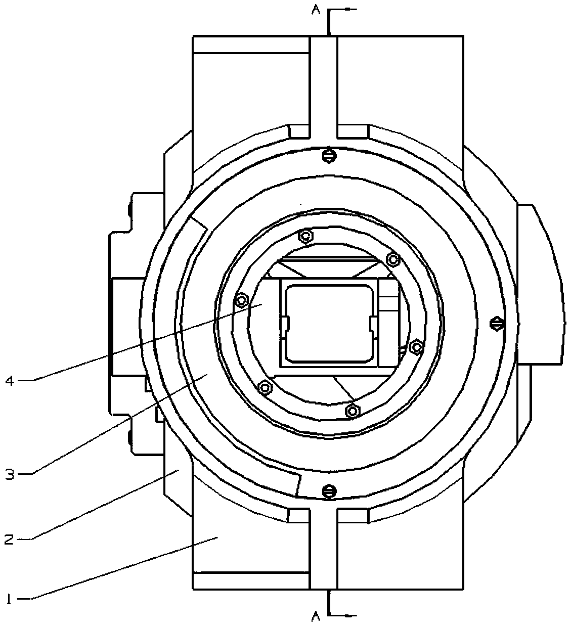 A Mechanical Derotation Mechanism Based on Target Image