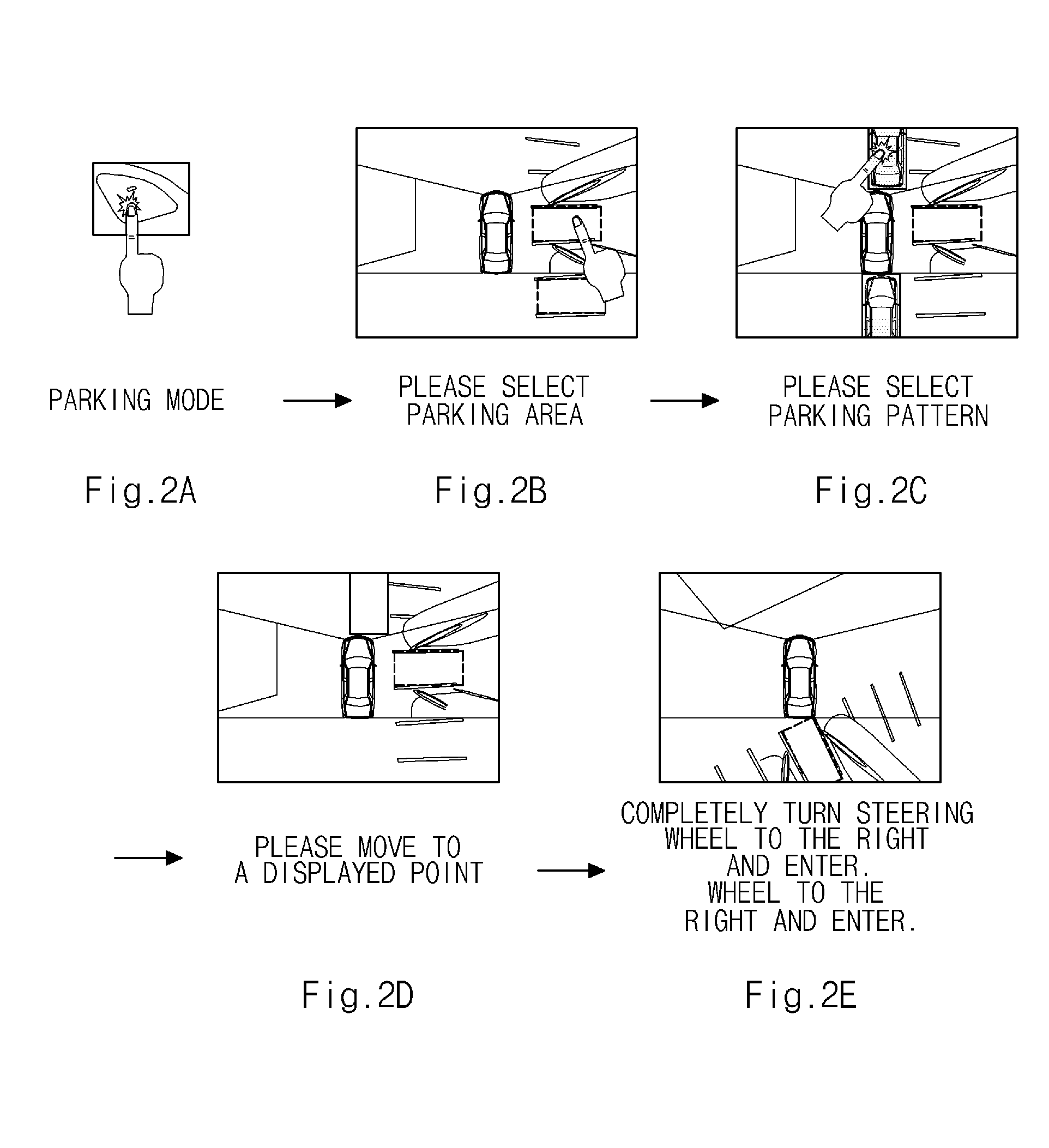 Apparatus and method for guiding parking
