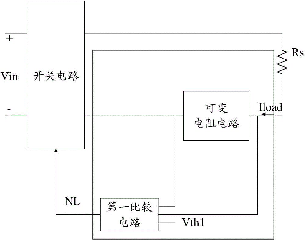 Switching power supply no-load detection circuit and detection method