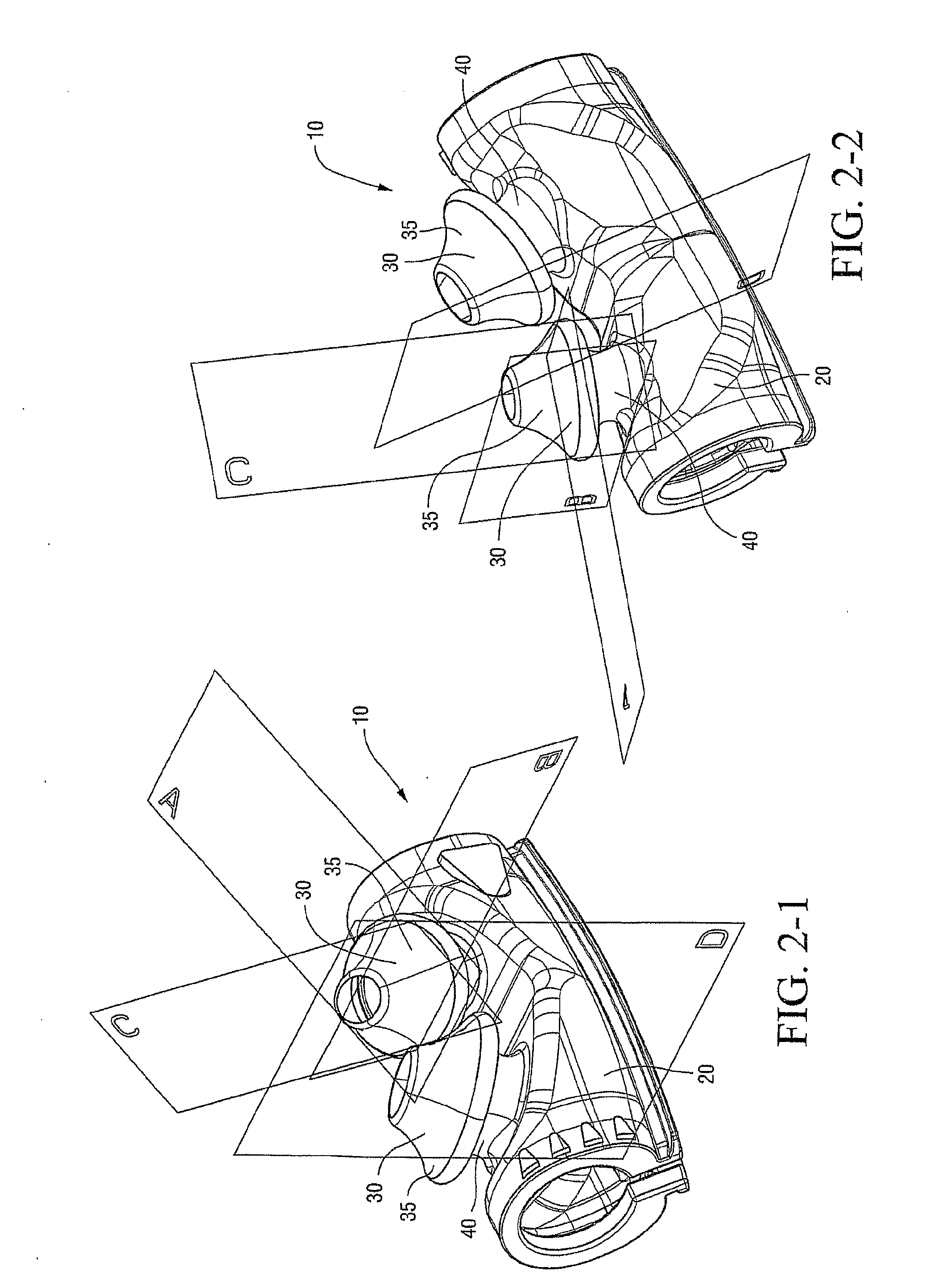 Nasal prongs for mask system