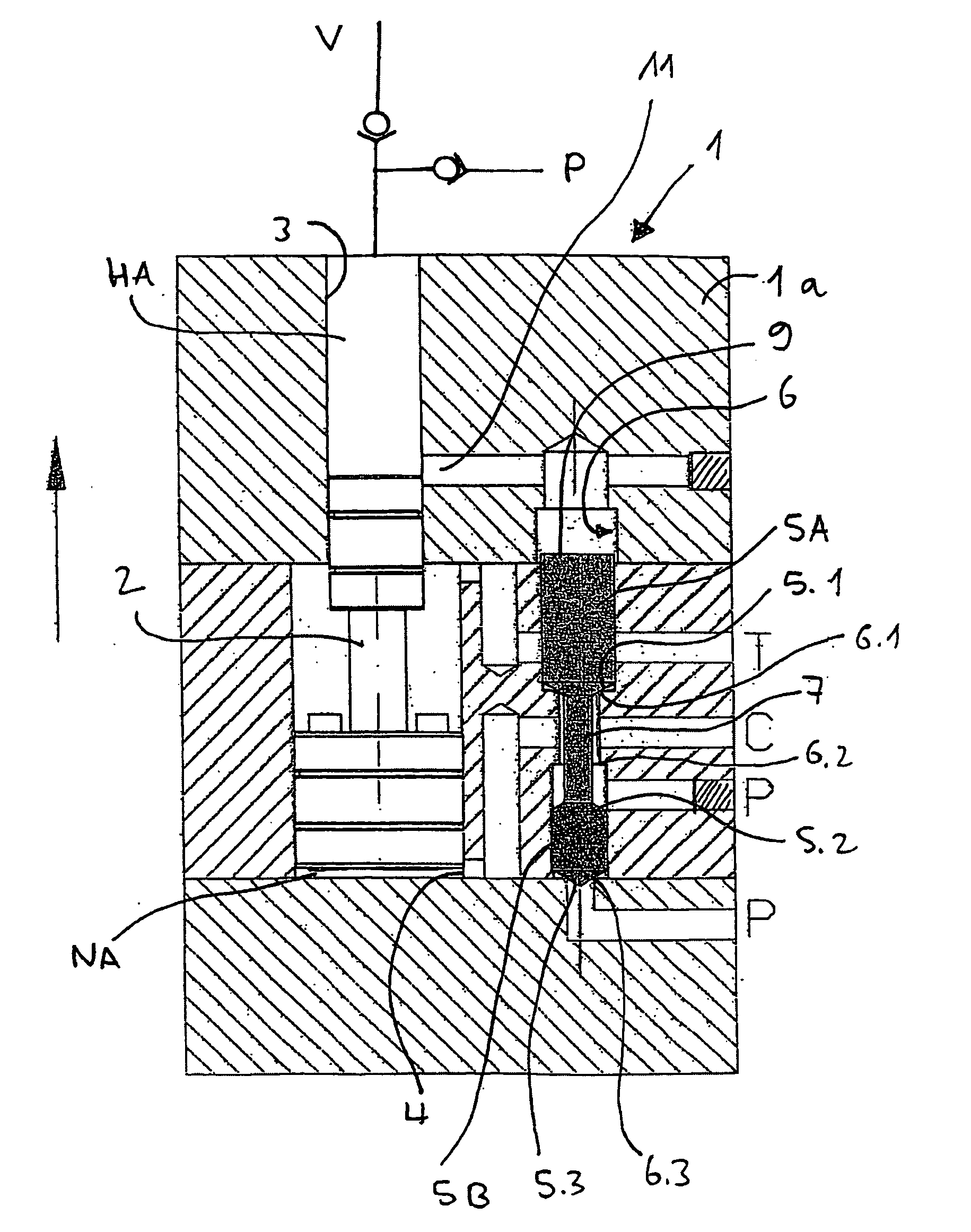 Pressure booster with double-seat valve