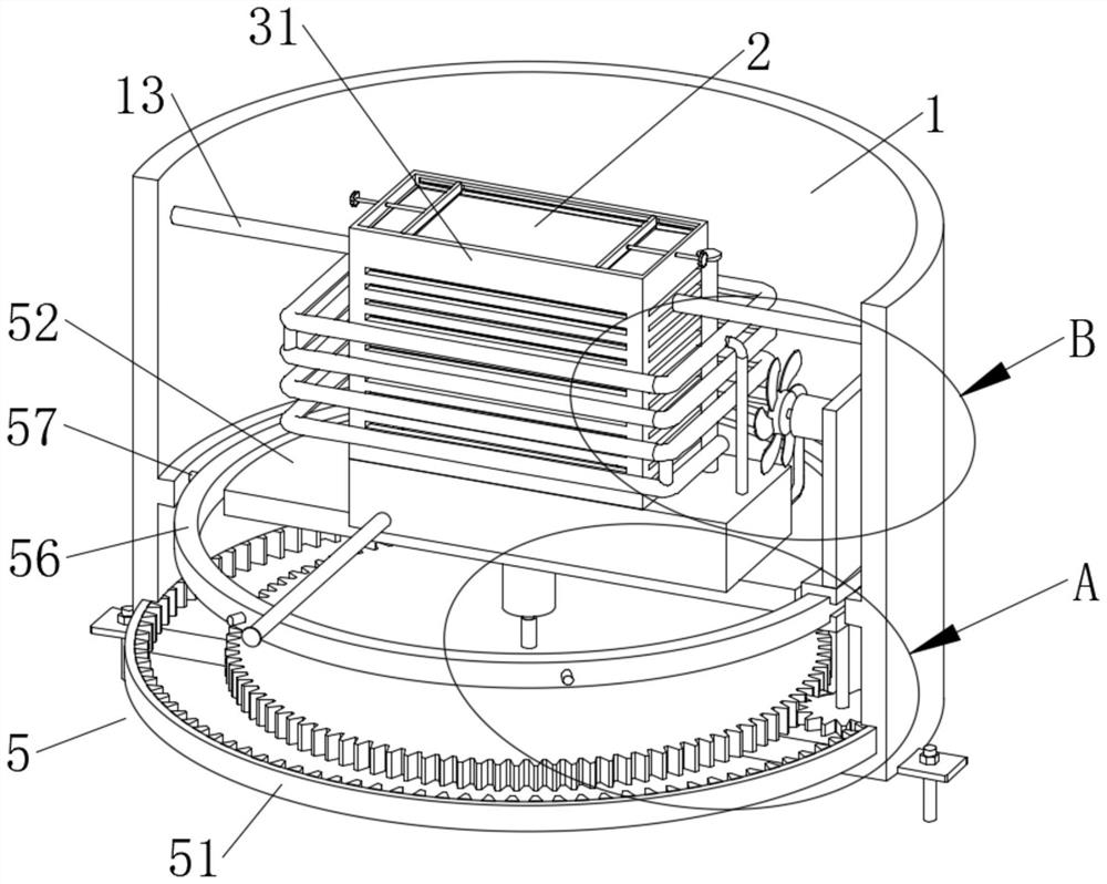 Electric vehicle controller with good heat dissipation performance