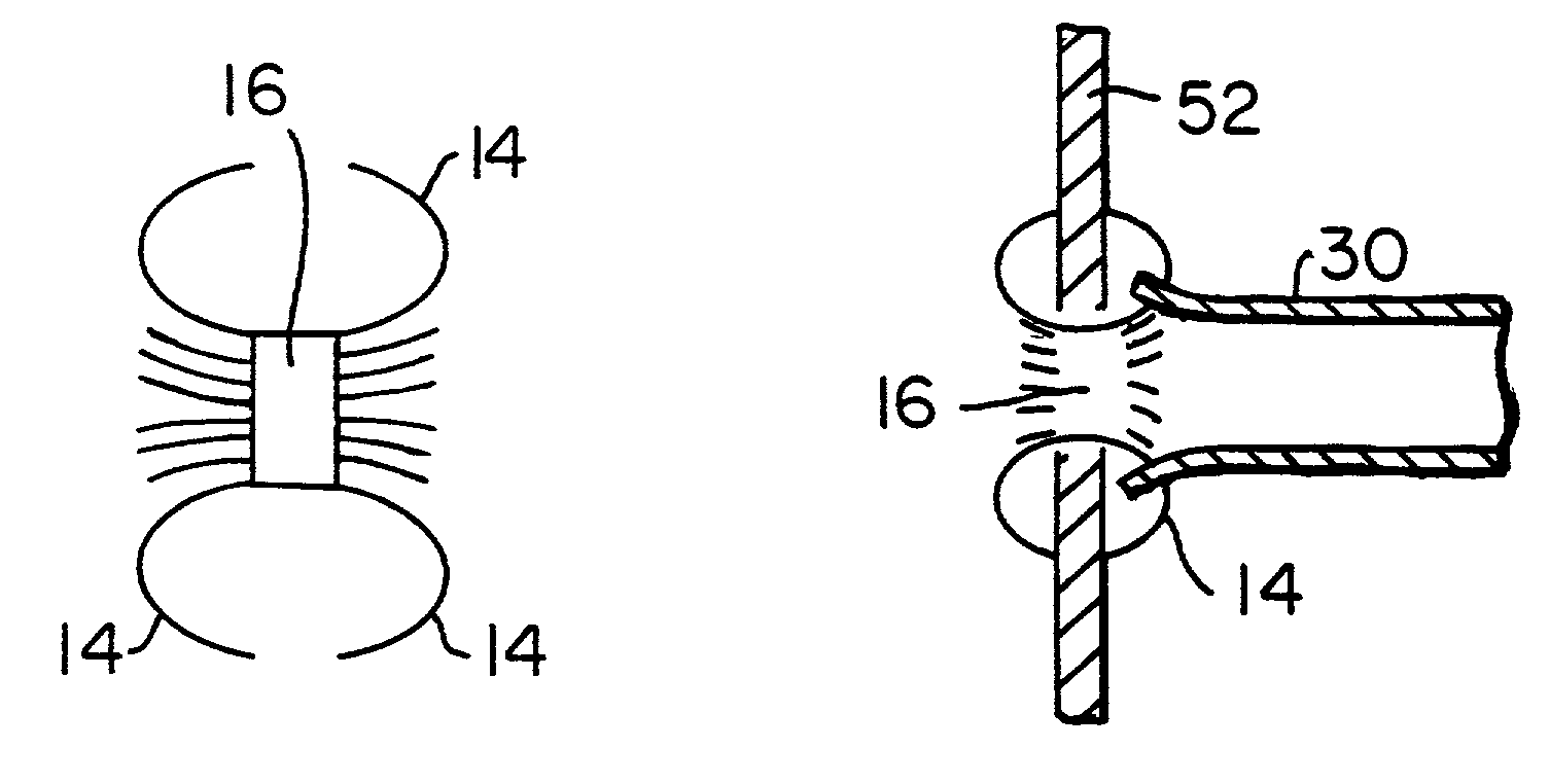 Medical graft connector or plug structures, and methods of making and installing same