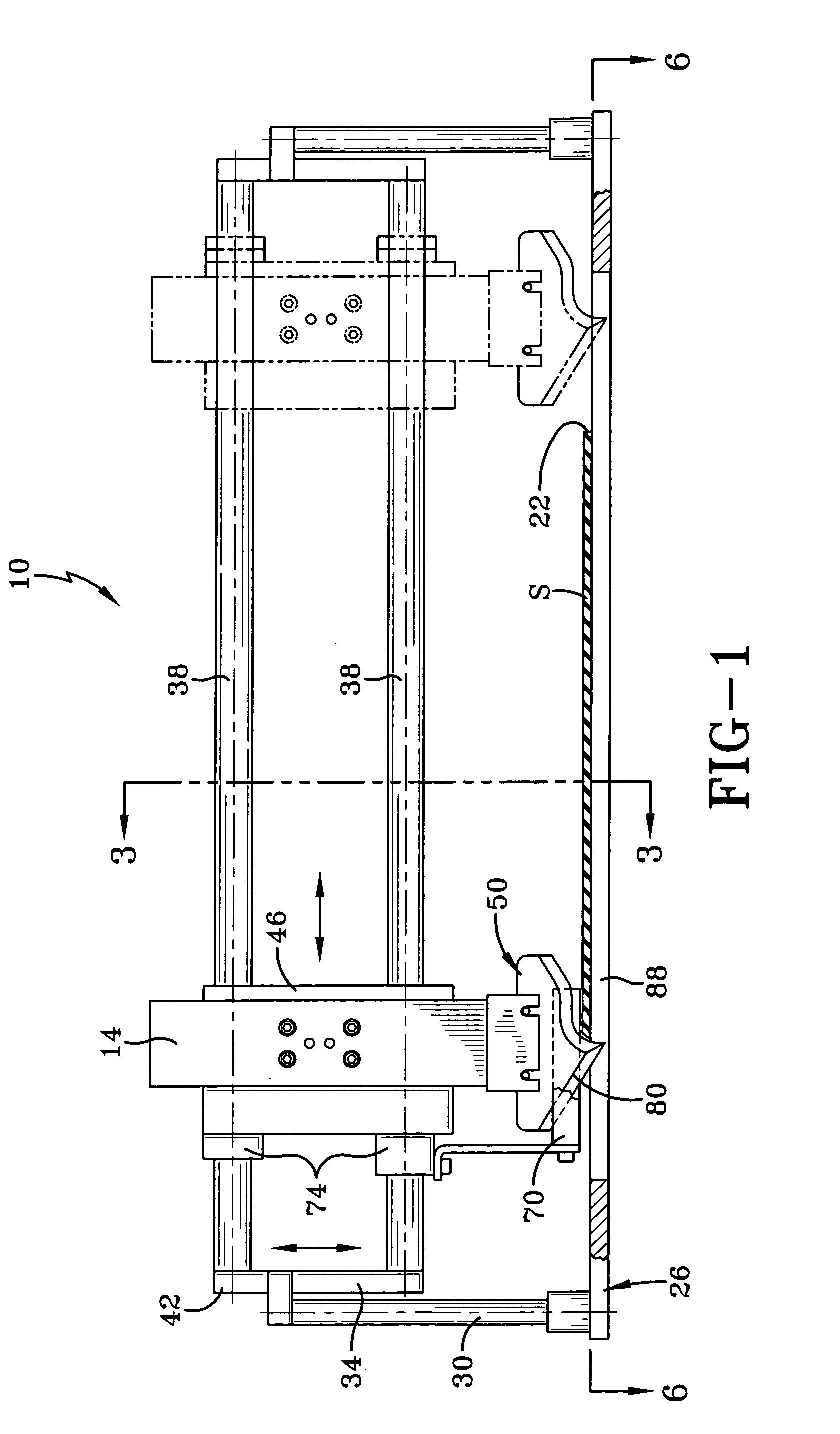 Method and apparatus for cutting tire ply stock