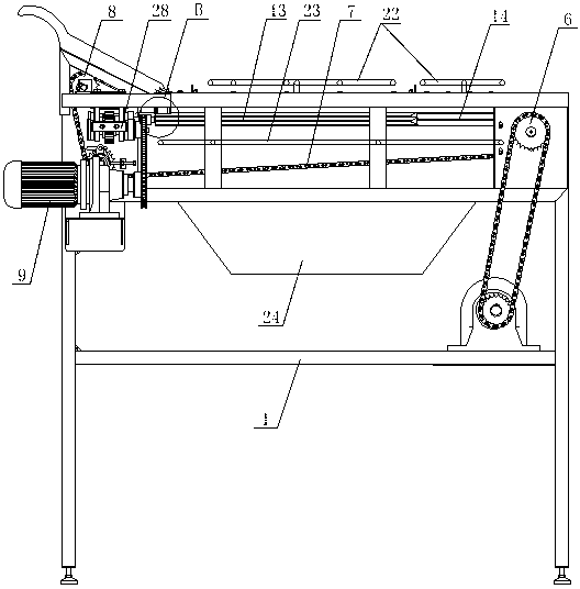 Shelling machine