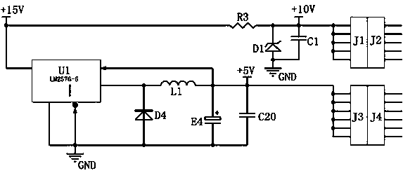High-voltage direct-current power source testing device of X-ray irradiator