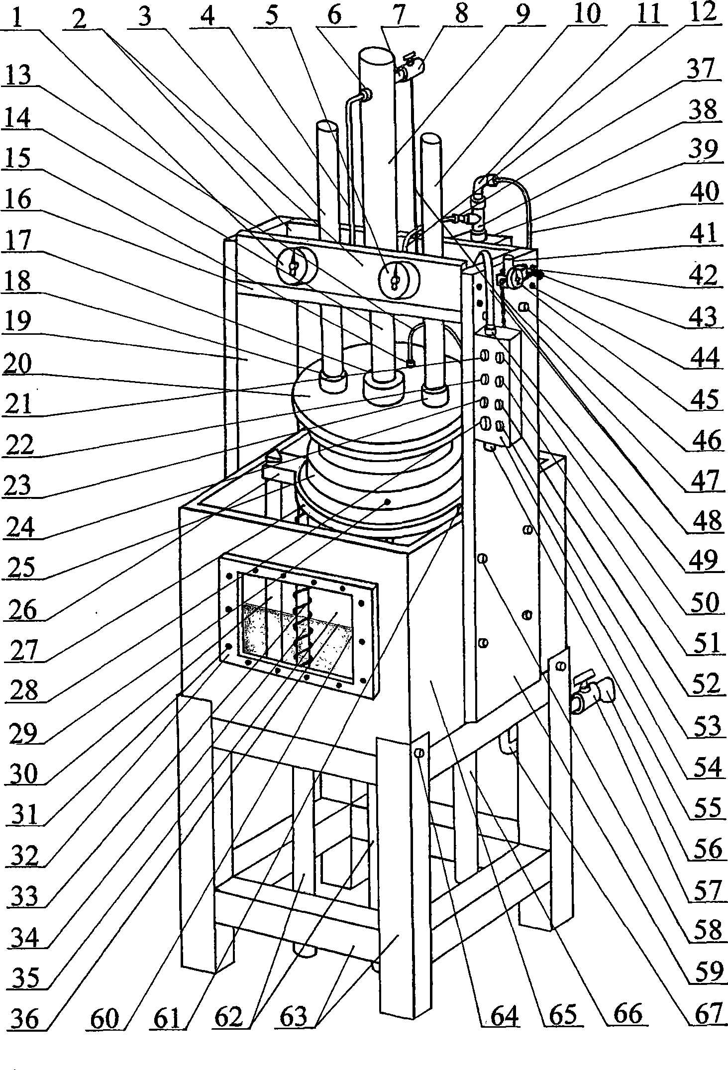 Structure of device for detecting tubeless steel ring gastightness