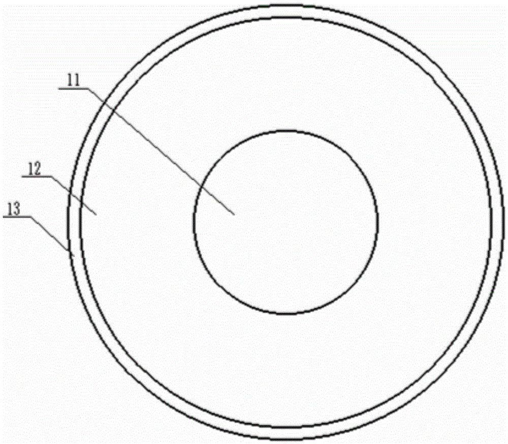 Less-packing arrangement structure and method for natural-ventilation counter-flow wet cooling tower