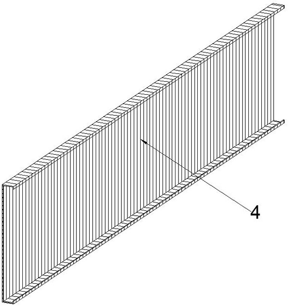 Rigid-bone homogeneous external wall panel and manufacturing process thereof